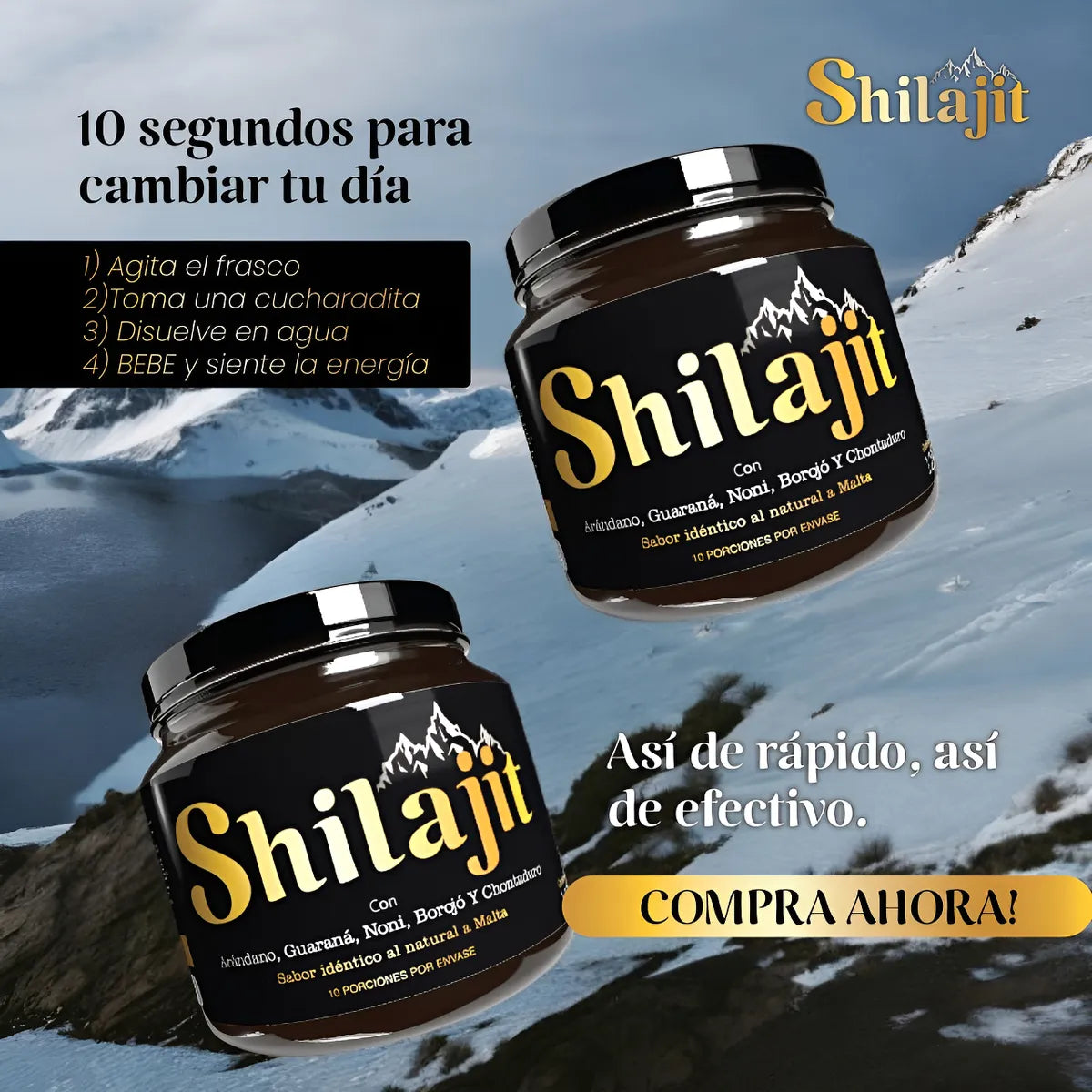Shilajit Gold + SCK + Vi King Gummies – Energía Natural, Rendimiento Real