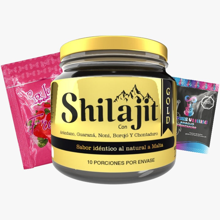 Shilajit Gold + SCK + Vi King Gummies – Energía Natural, Rendimiento Real